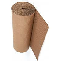 Rollo de cartón cubre suelos de alta calidad- re-utilizable. Protector de todo tipo de superficies. (90 altura x 25…
